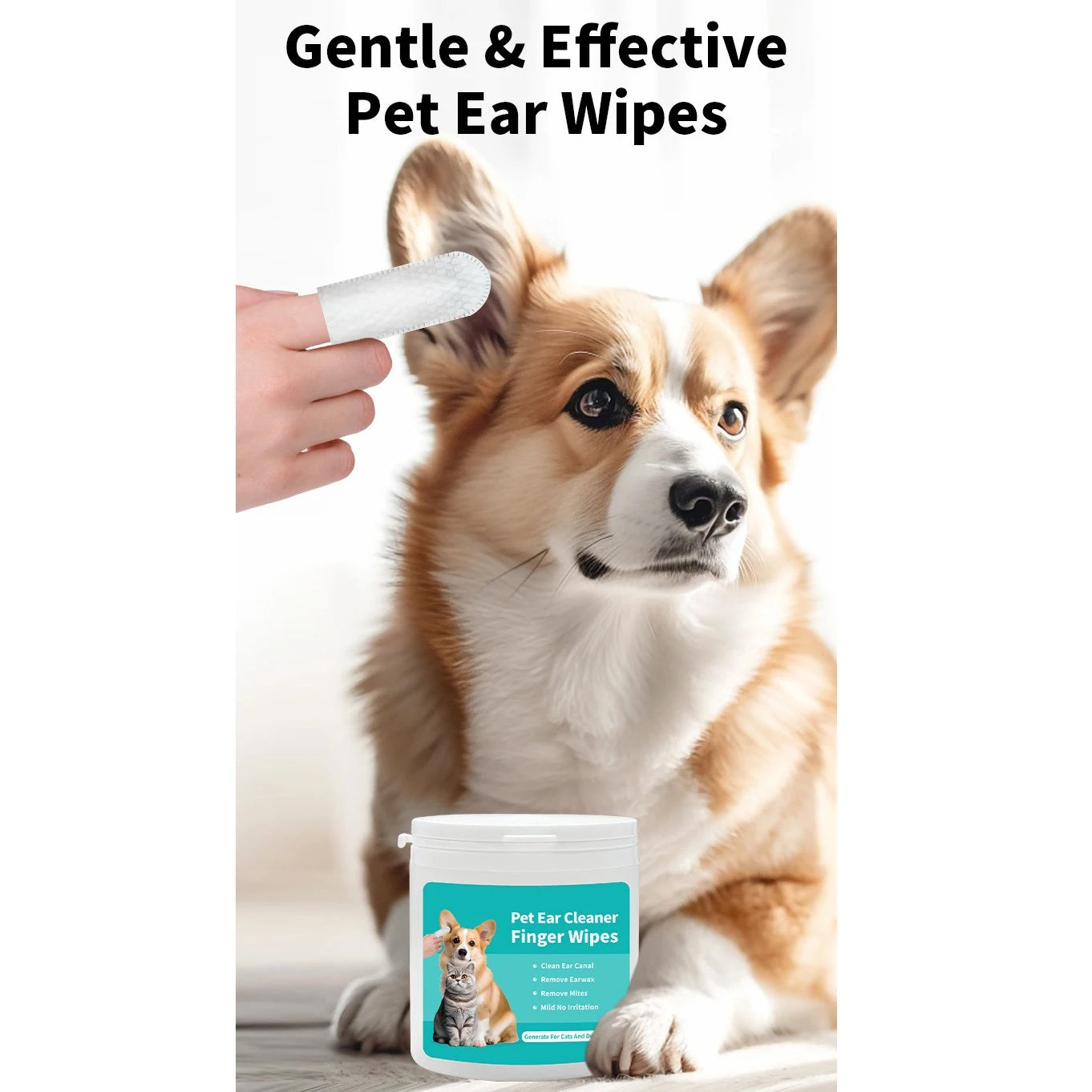 Pet Cleaning Products Eye Wipes To Remove Tear Marks Cleaning Wet Tissues