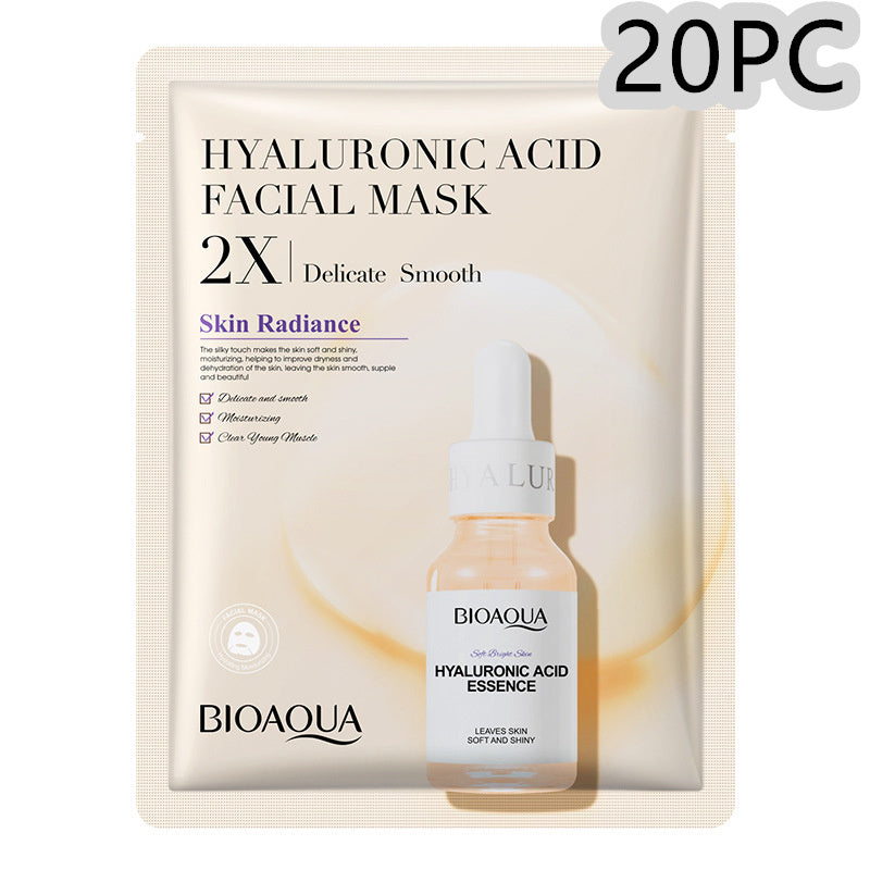 Collagen Face Mask Moisturizing Firming Face Sheet Mask Hyaluronic acid 30g 20PC