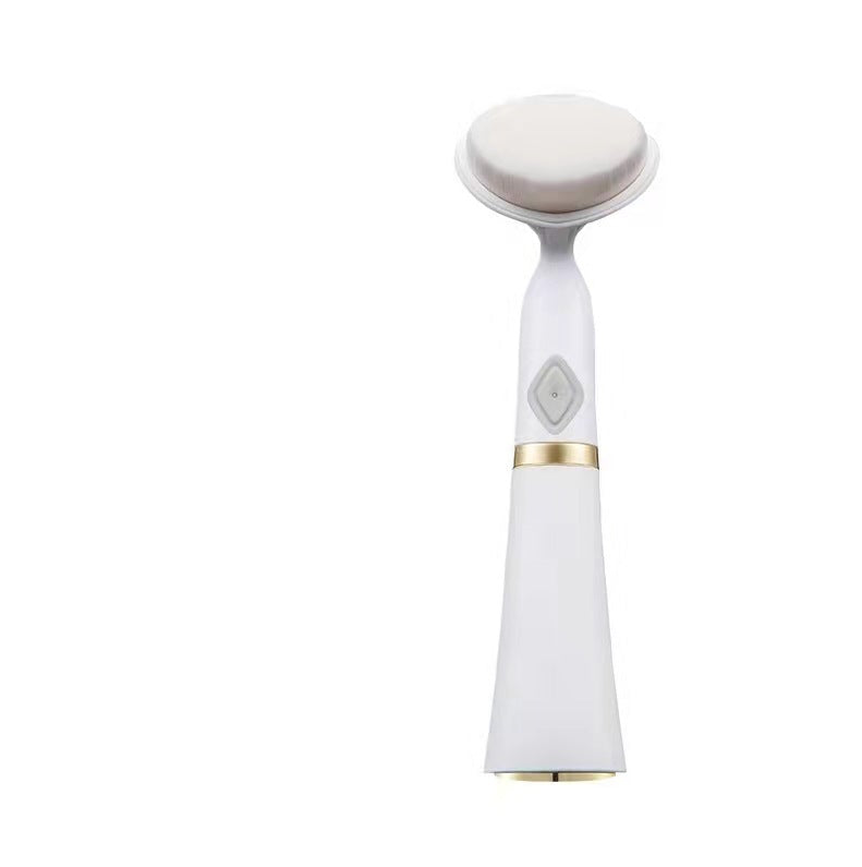 Facial Cleanser Brush Portable Size 3D Face Cleaning Face Washing Product White set