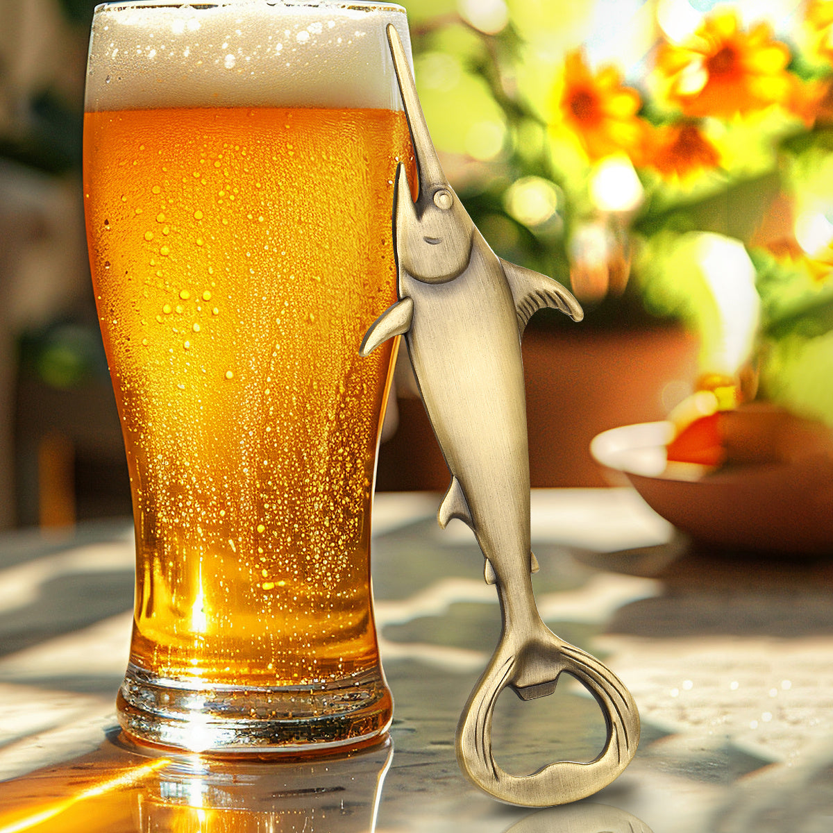 Creative Swordfish Handle Metal Bottle Openers Kitchen Bar Accessories Tools Kitchen Gadgets