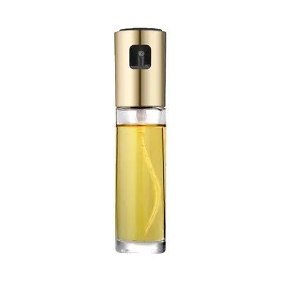 BBQ Healthy Kitchen Cooking Oil Vinegar Spray Bottle Gold