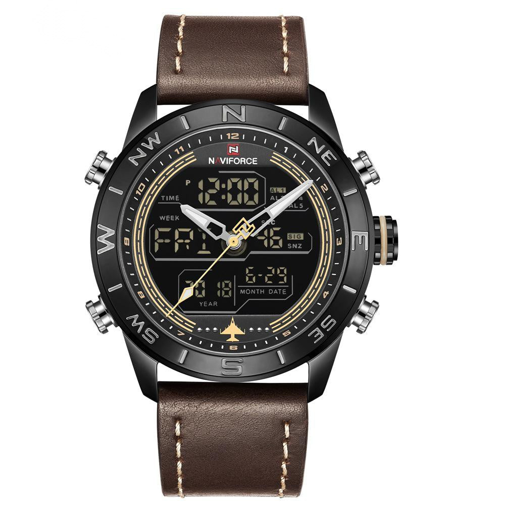 NAVIFORCE Lingxiang 9144 Men's Watch Brown