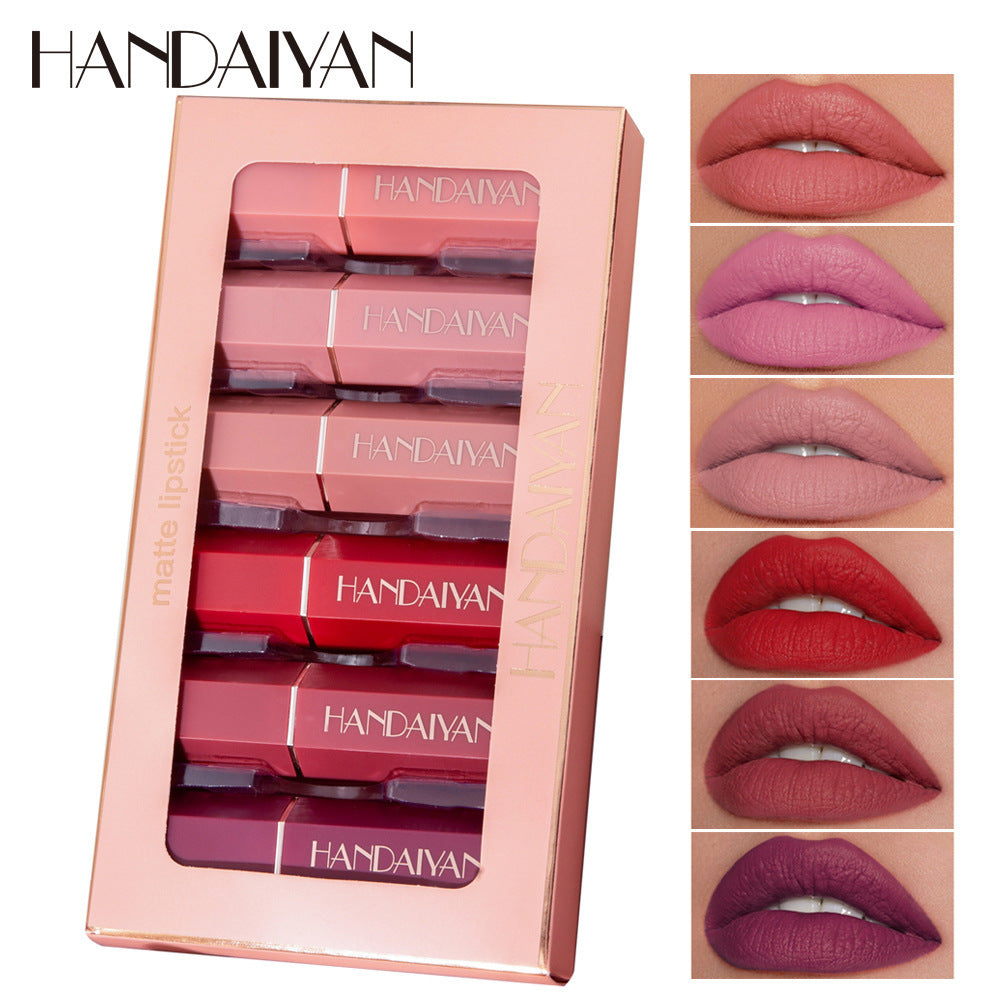 Matte Matte Lipstick Gift Box Set Non-stick Cup Lipstick