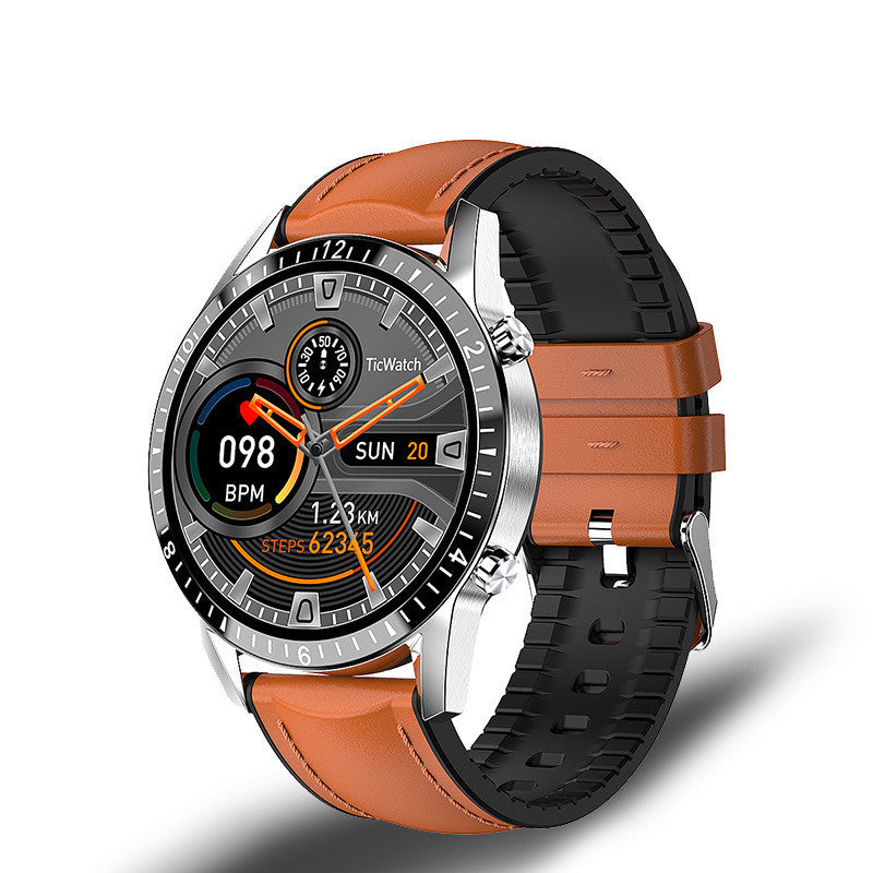 Multifunctional Smart Watch Bluetooth Call Pedometer Blood Pressure And Heart Rate Detection Waterproof Watch 0175F