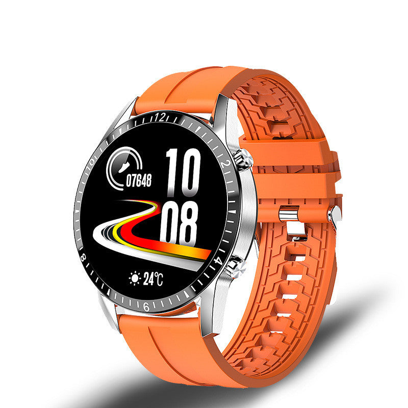 Multifunctional Smart Watch Bluetooth Call Pedometer Blood Pressure And Heart Rate Detection Waterproof Watch 0175B