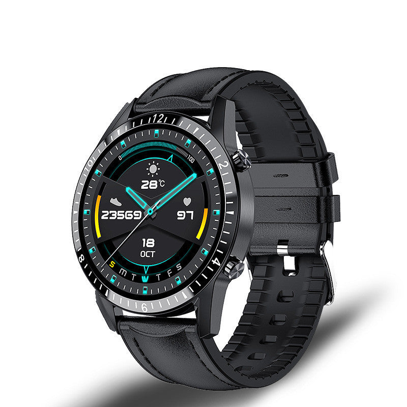 Multifunctional Smart Watch Bluetooth Call Pedometer Blood Pressure And Heart Rate Detection Waterproof Watch 0175E