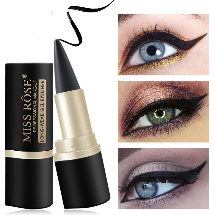 Waterproof Black Eyeliner Liquid Eye Liner Pen Pencil Gel Beauty Makeup Black