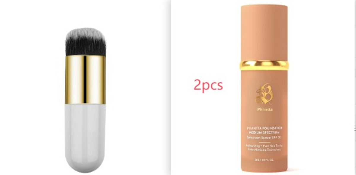 4-in-1 Bionic Color-changing Concealer Foundation Moisturizing Repair Foundation New 30g set2