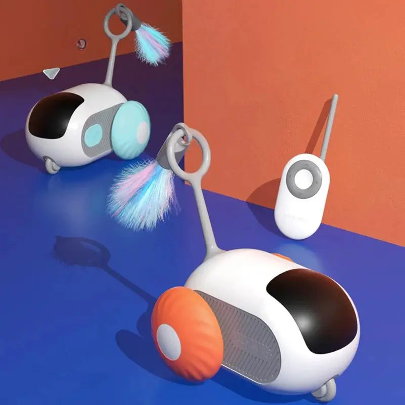 Remote Control Interactive Cat And Dog Car Toy USB Charging Self-moving Remote Control