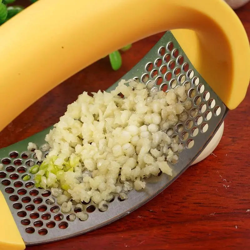 Stainless Steel Garlic Masher Garlic Press Household Manual