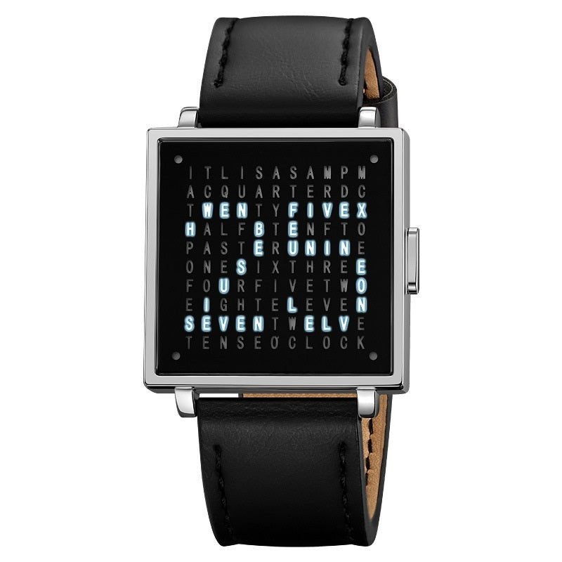 Fashion Military Wristwatch For Men Women Waterproof Clock LED Light Outdoor Digital Sport Electronic Watches Silver Belt