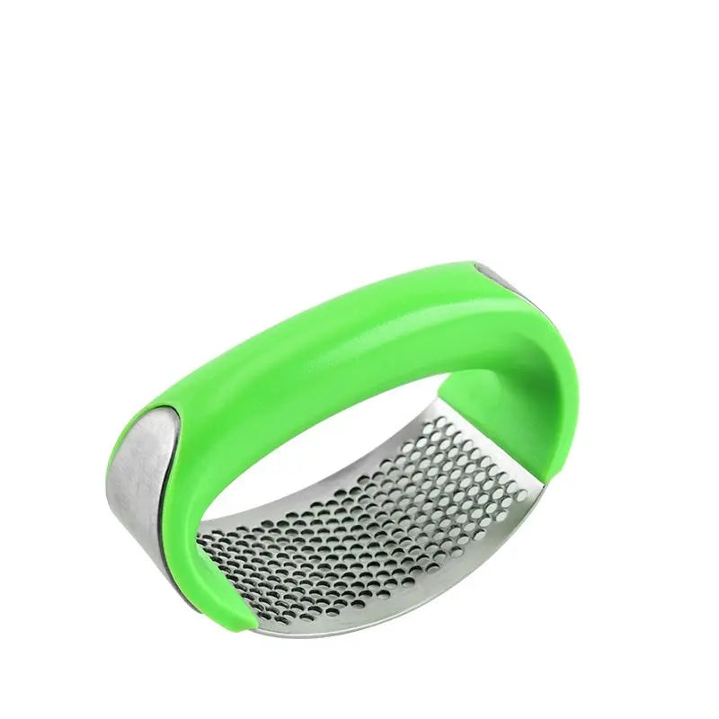 Stainless Steel Garlic Masher Garlic Press Household Manual Green