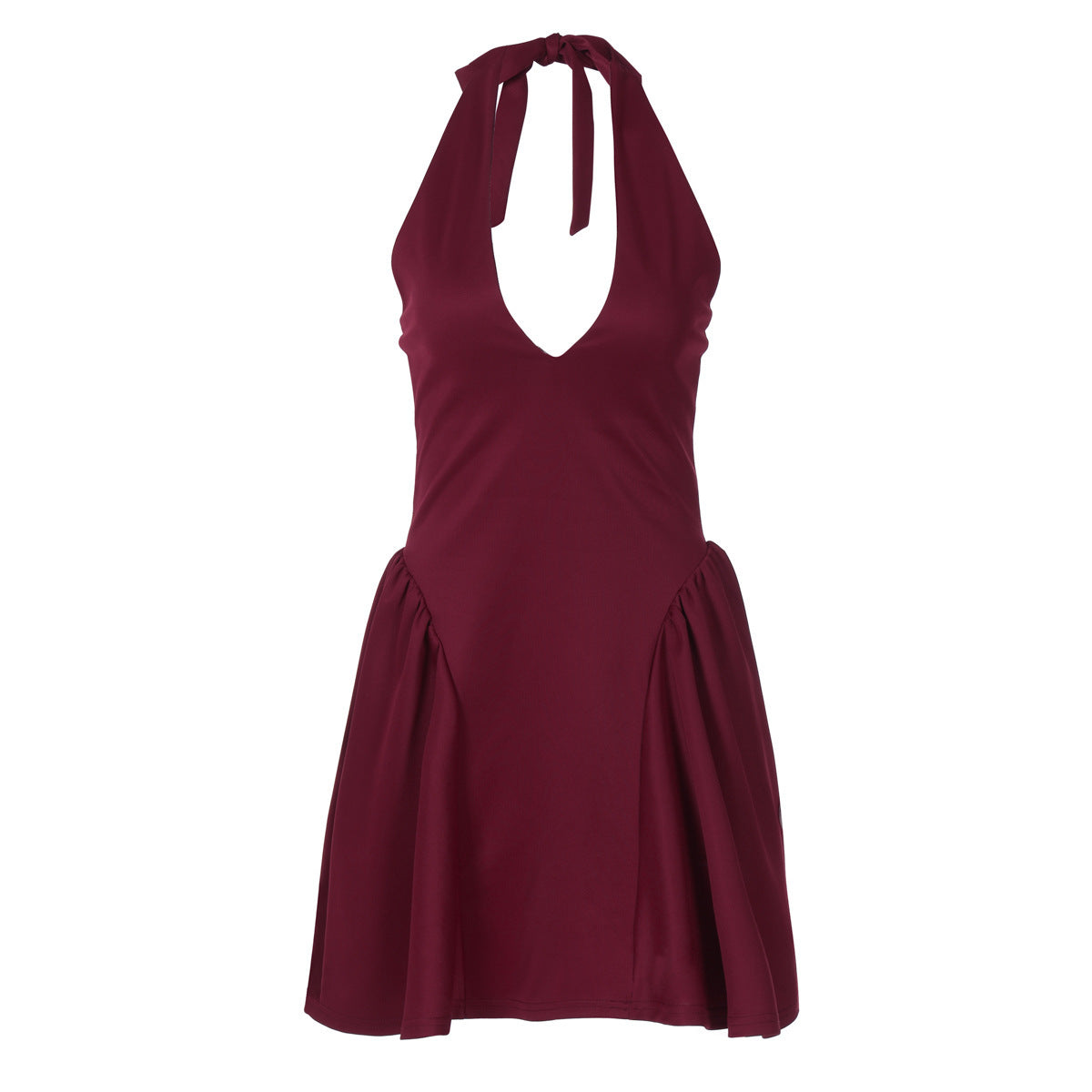 Sexy Halter Dress Ins Fashion Slim Short Dress For Party Clothing Women