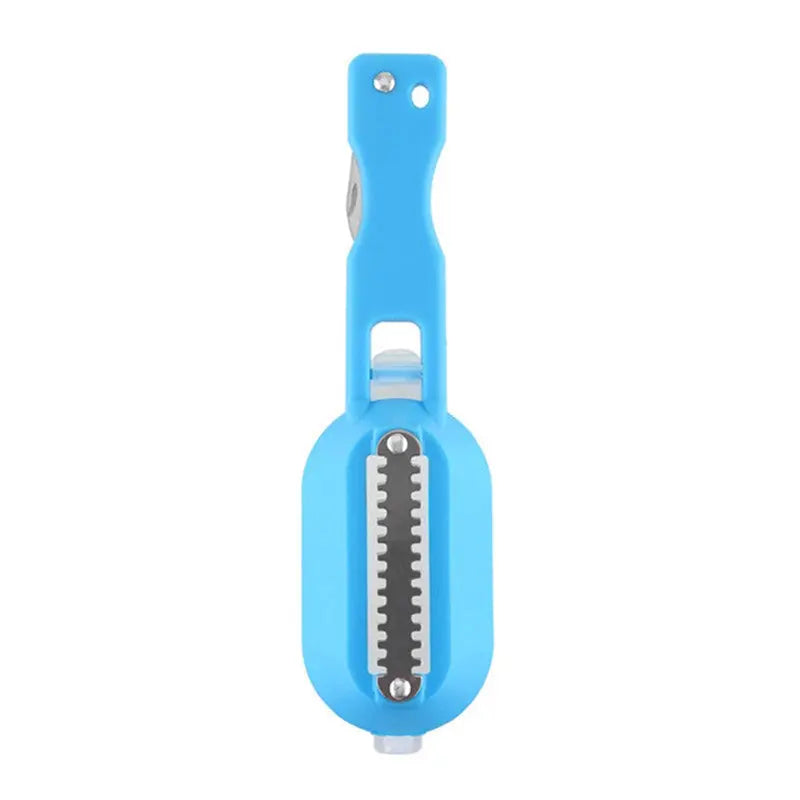 Fish Skin Brush Scraping 20x5.5cm Blue