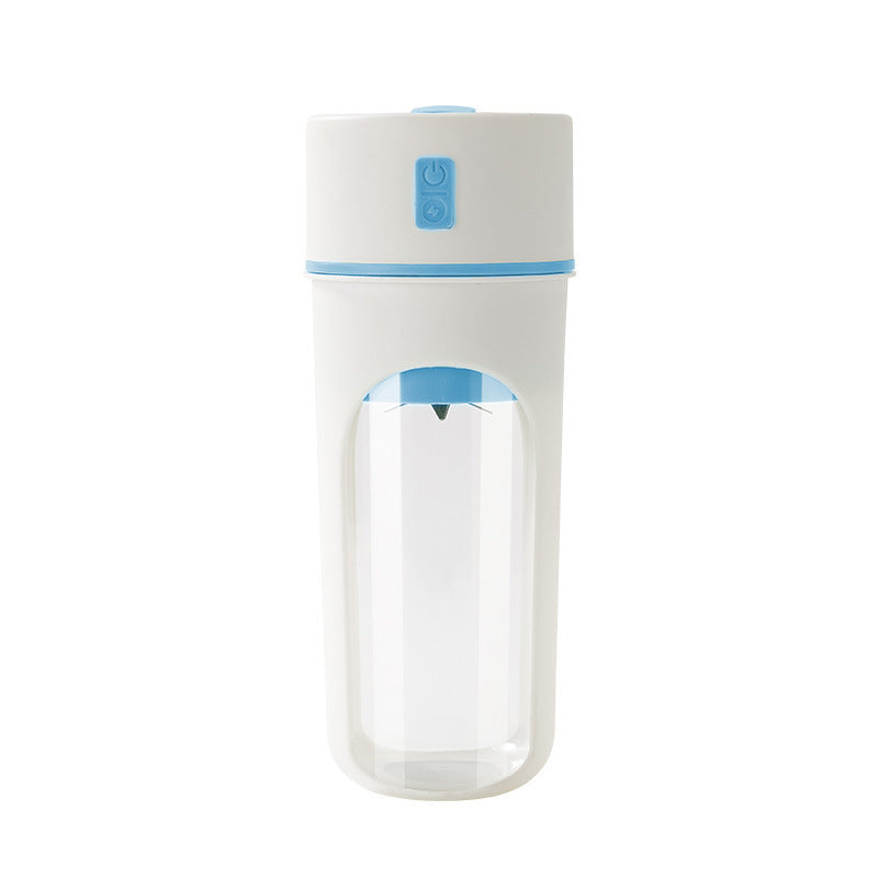 Kitchen Electric Juicer USB Charging Wireless Juices Blender Fruit Mixer Blue