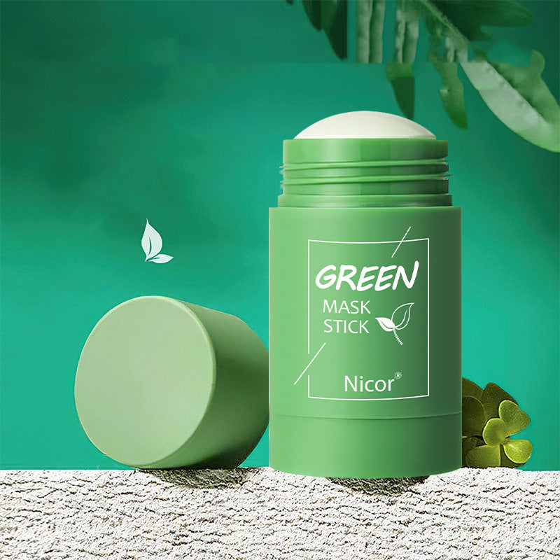 Cleansing Green Tea Mask Stick Oil Control Whitening Mask Skin Care