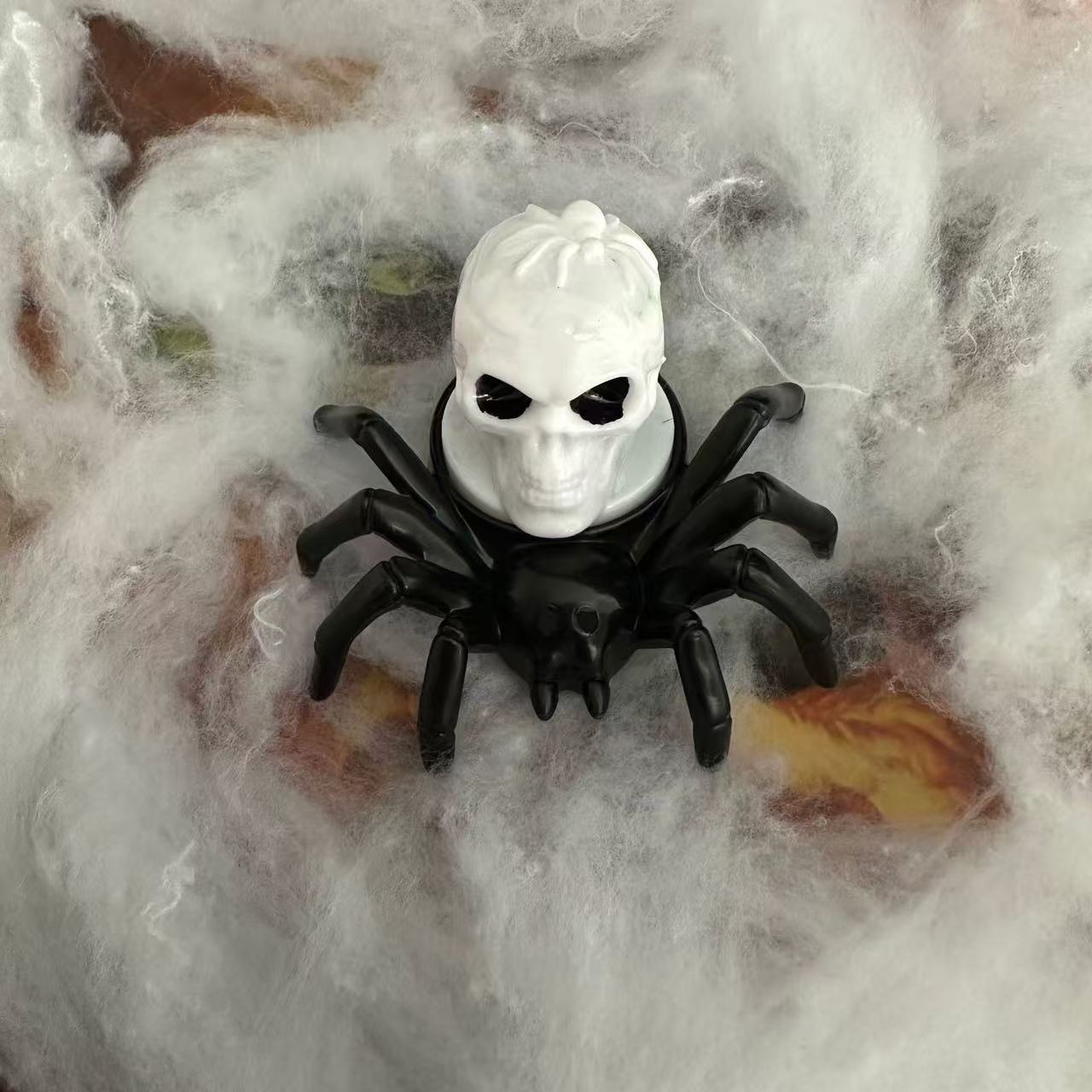 Halloween Decoration Spider Night Lights Party Decoration Horror Party Accessories Spider Back Skull
