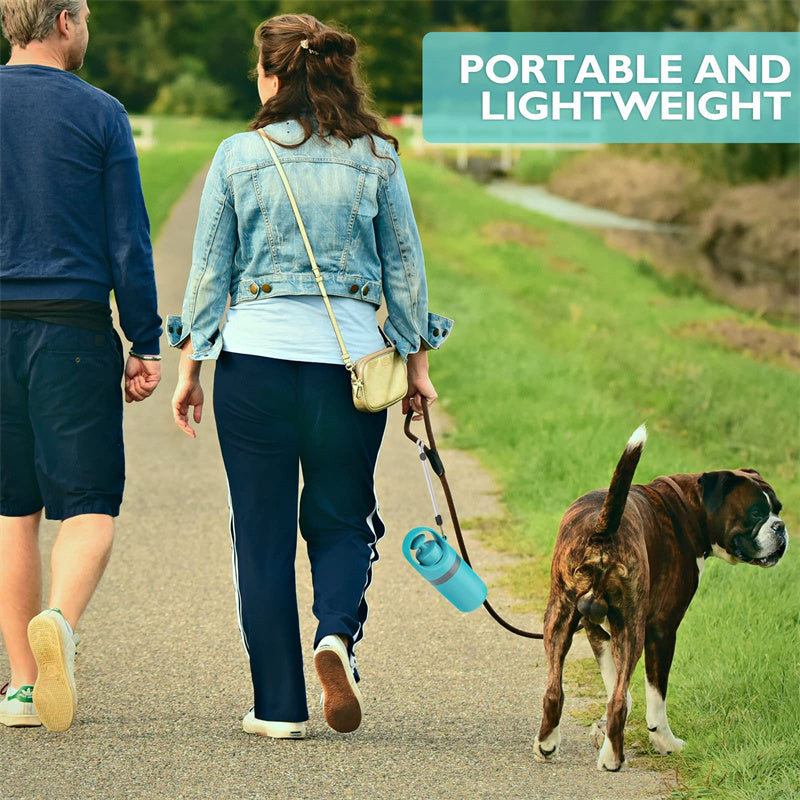 Portable Lightweight Dog Pooper Scooper With Built-in Poop Bag Dispenser Pet Toilet Picker