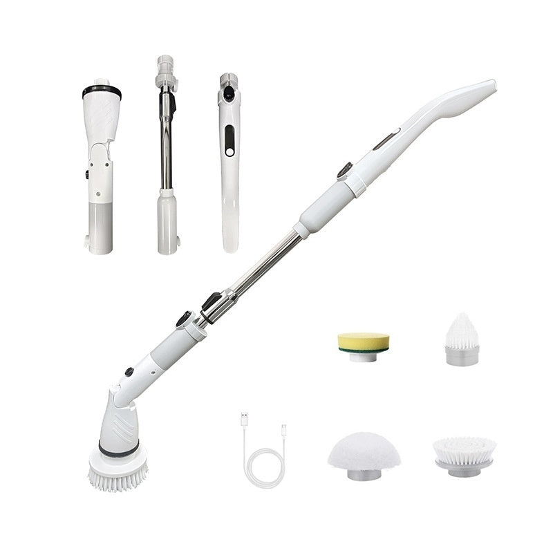 Multi-functional New Electric Cleaning Brush Wireless Gray USB