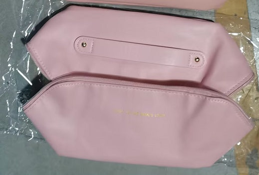 Travel Cosmetic Bag Large Capacity Women Bag Rose pink