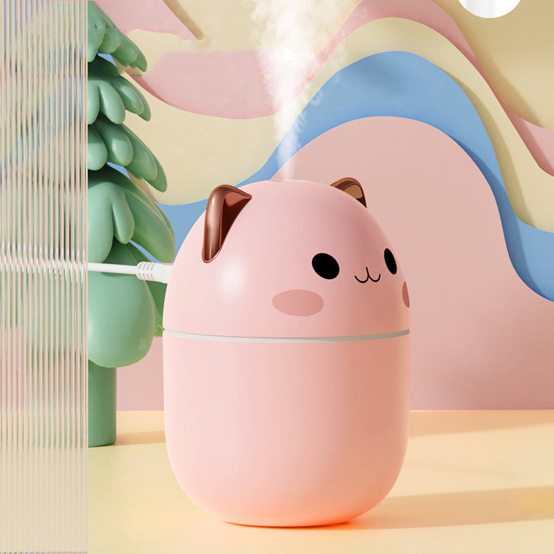 Air Humidifier Cute Cat Ultra-Silent USB Office Household Bedroom Car Spray