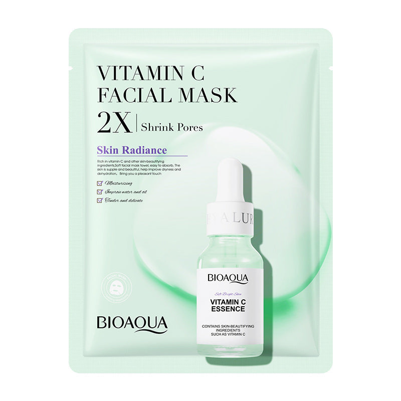 Collagen Face Mask Moisturizing Firming Face Sheet Mask Vitamin c 30g 1PC