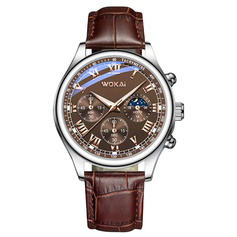 Quartz Sport Watch Casual Belt Men's Watch Men's Watch Picture Style