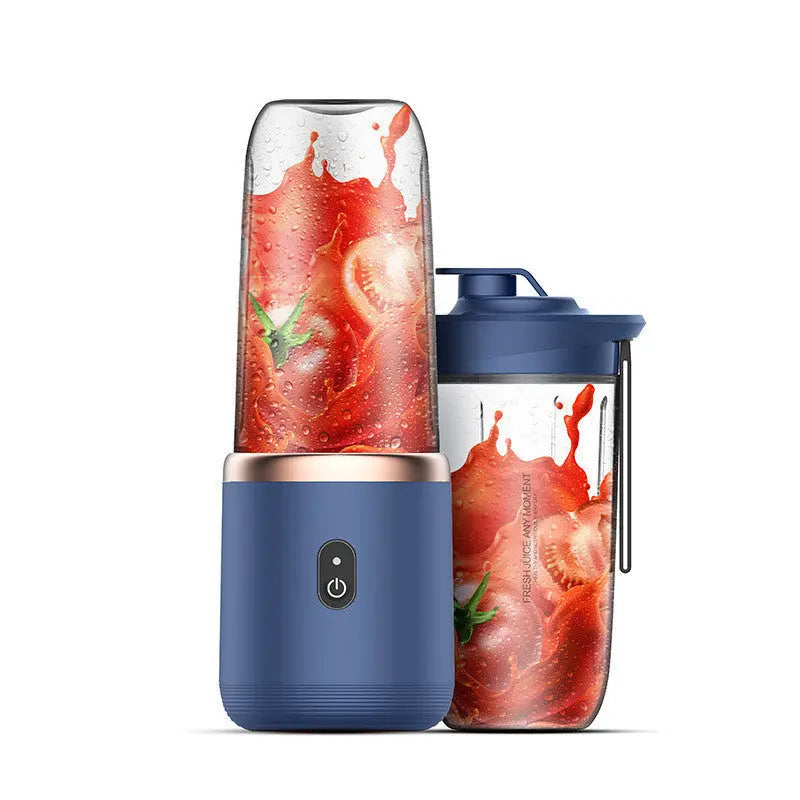 6 blade Portable Blender Mini Juicer Smoothie USB Charging Fruit Squeezer Blender