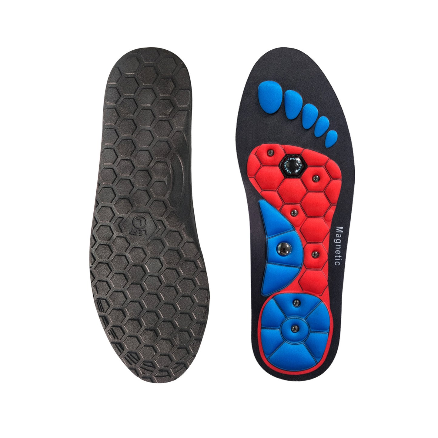 Medical Magnetic Insole Therapy Orthopedic Insoles Massage Foot Weight Loss Shoe Pads