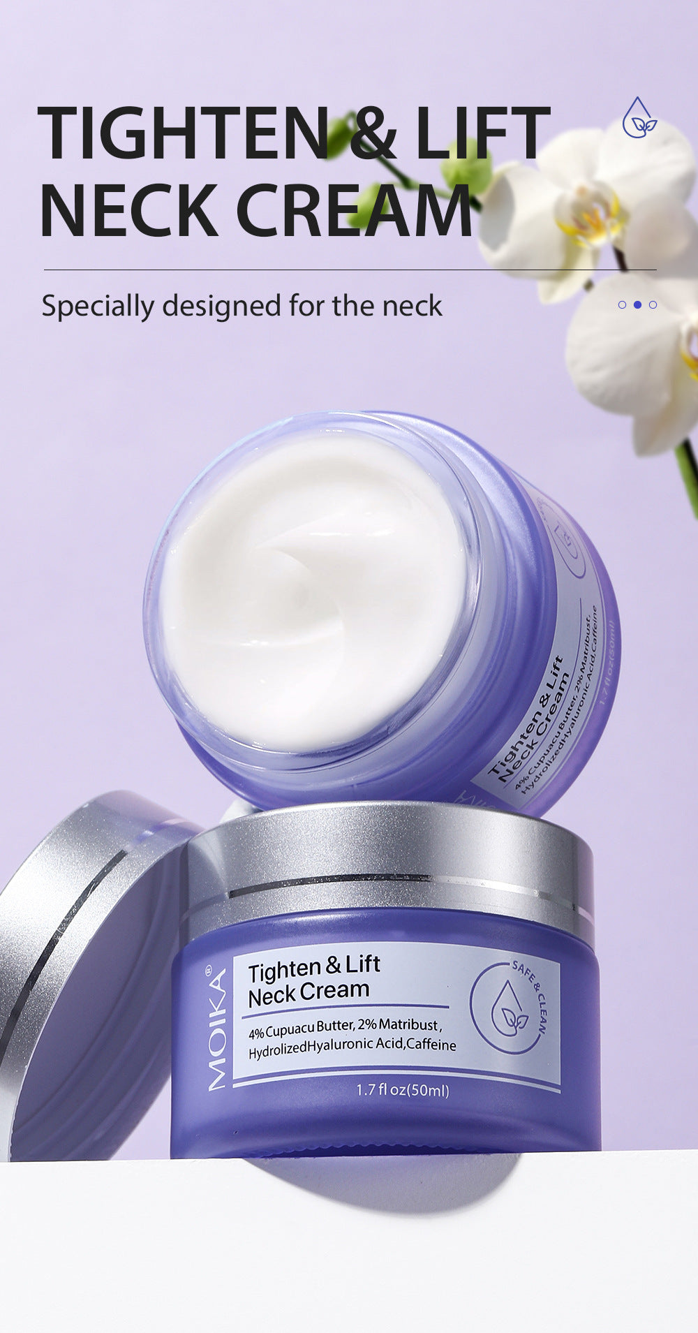 Neck Wrinkle Removal Cream Tightening Firming Anti-Aging Shaping Beauty Neck Cream