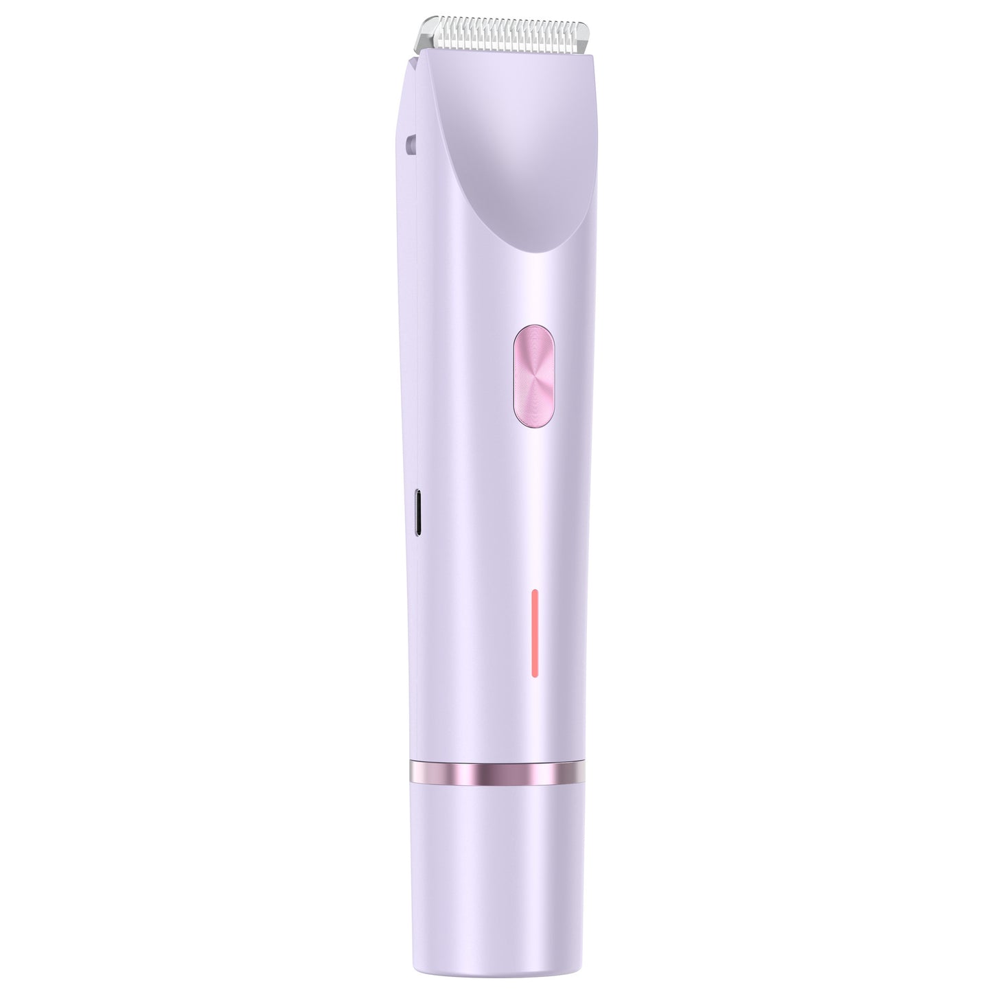2 In 1 Hair Remover Women's Double Head Shaver Private Pubic Electric Razor Purple USB