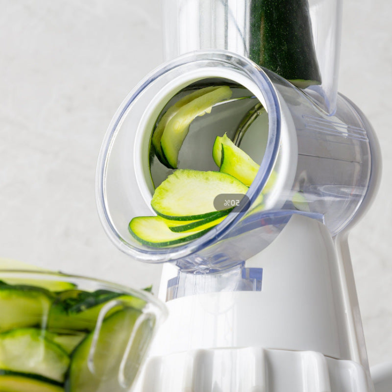 3 In 1 Vegetable Slicer Manual Kitchen Accessories Grater For Vegetable Cutter Round Chopper