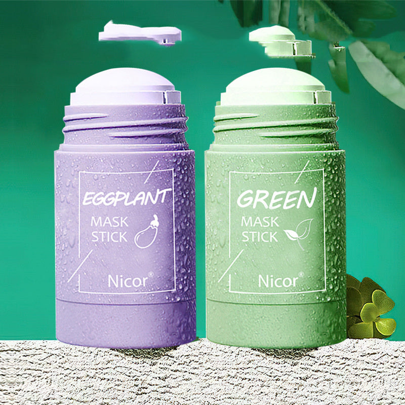 Cleansing Green Tea Mask Stick Oil Control Whitening Mask Skin Care