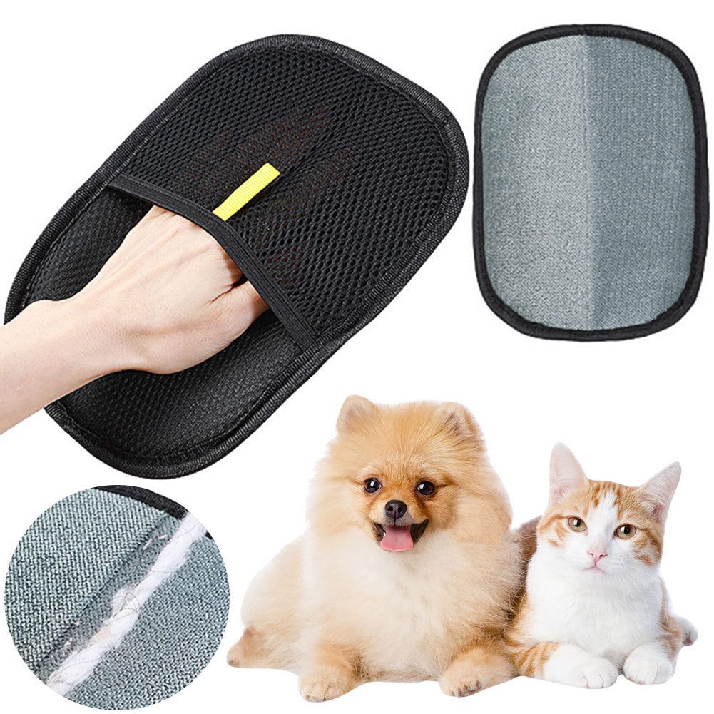 Pet Hair Remover Gloves Deshedding Brush Glove For Dog Cat Rabbit