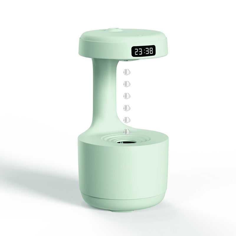 Anti-gravity Air Humidifier Water Drops Cool Mist Maker Fogger Relieve Fatigue Green USB