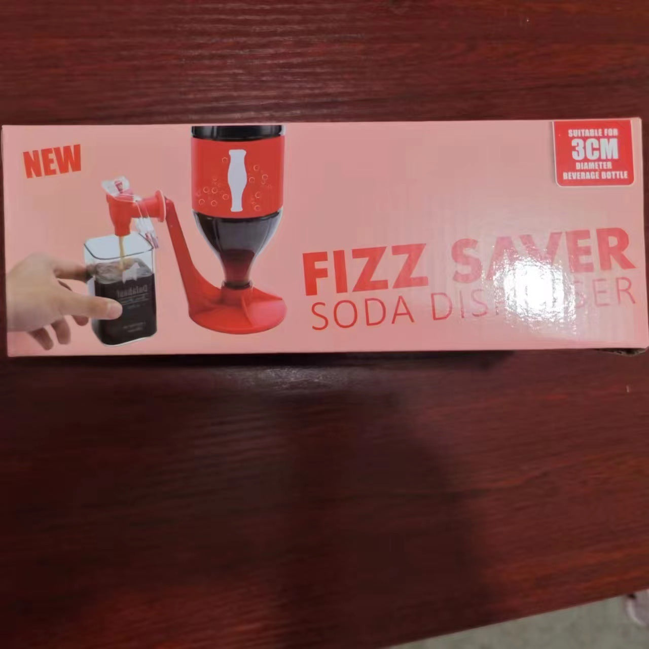 Water Jug Soda Beverage Dispenser Bottle Coke Upside Down With color box 1style