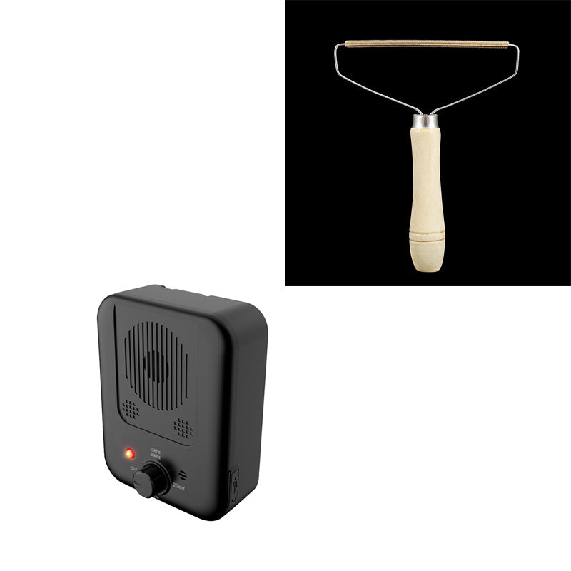 Pets Dog Anti Barking Device Pet Dog Wood color 1pcs