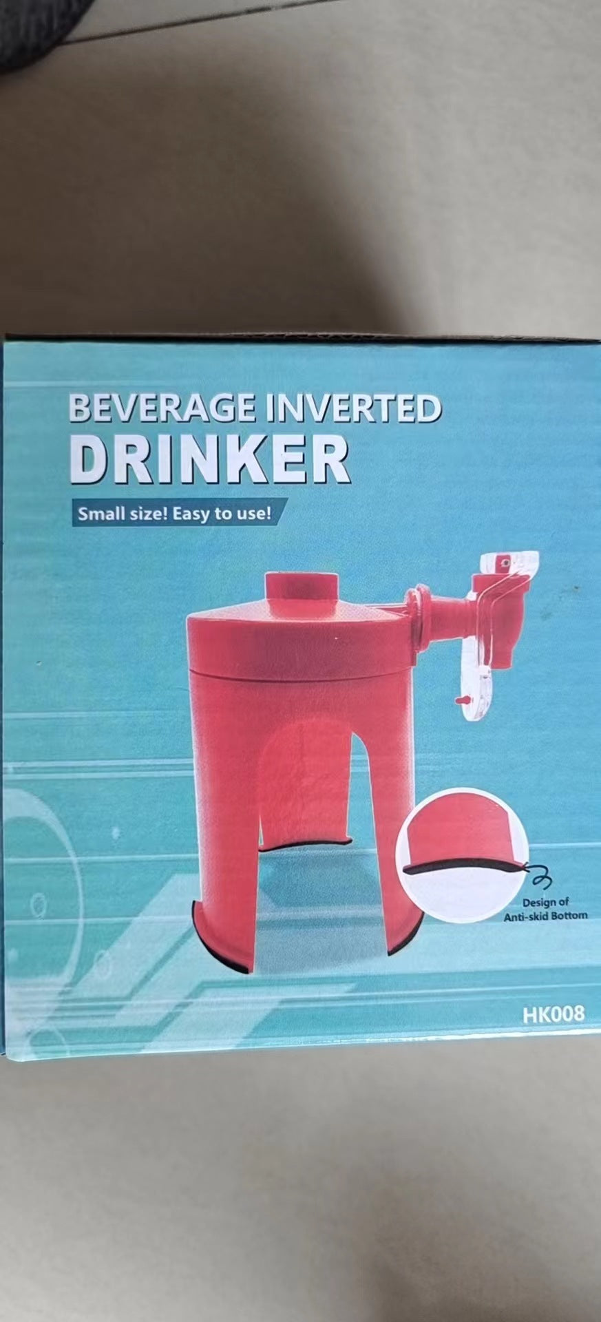 Water Jug Soda Beverage Dispenser Bottle Coke Upside Down With color box 2style