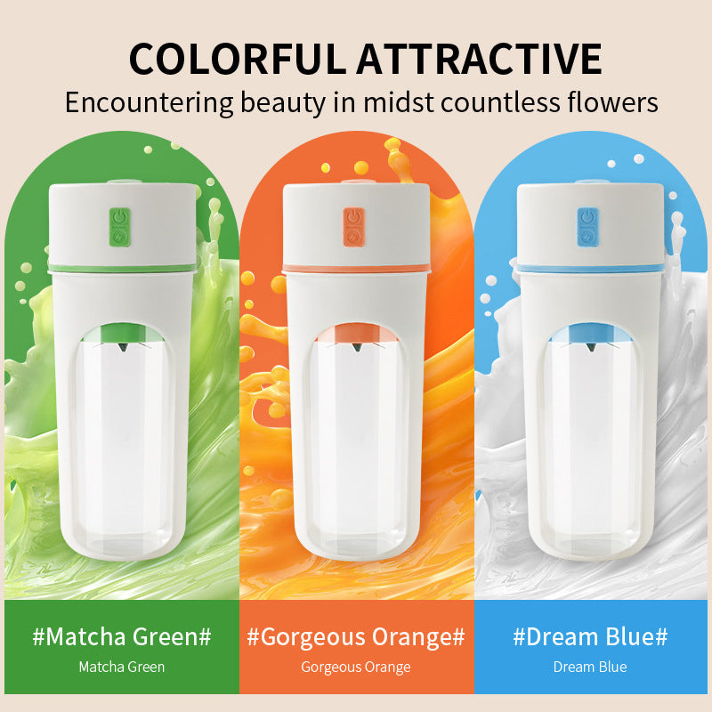 Kitchen Electric Juicer USB Charging Wireless Juices Blender Fruit Mixer