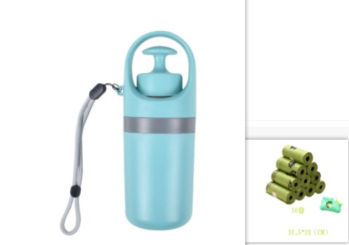 Portable Lightweight Dog Pooper Scooper With Built-in Poop Bag Dispenser Pet Toilet Picker Suit2