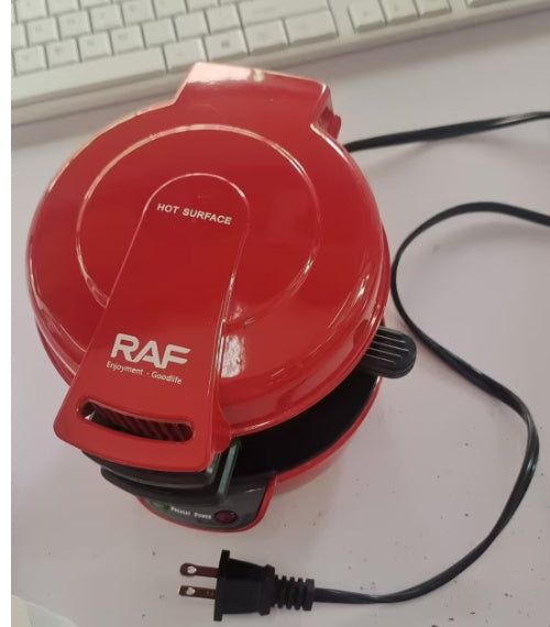 110V Hamburger Maker Sandwich Machine Fried Egg Toaster Red