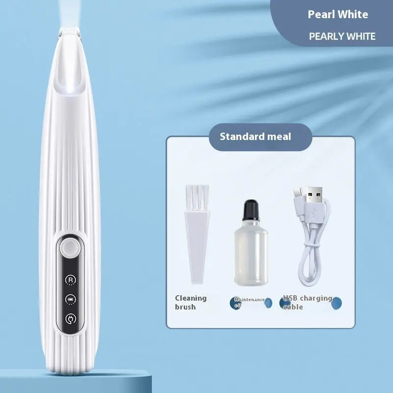 Pets Efficient LED Shaving Cat Dog Foot Hair Electric Clipper Pet Products F2 White Without Oil Bottle