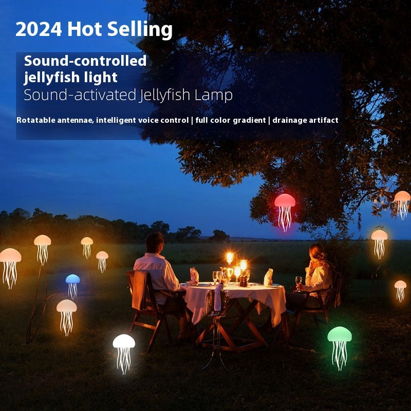Jellyfish Mood Lamp LED Jellyfish Night Light Portable Jellyfish Lamp Jellyfish Decorations