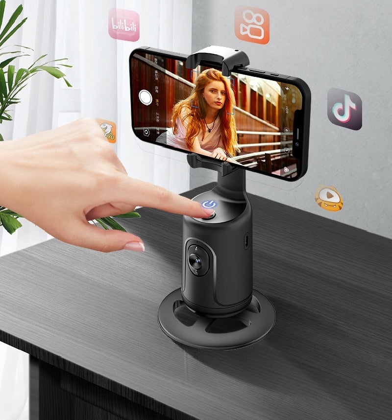 360 Auto Face Tracking Gimbal AI Smart Gimbal Face Tracking Auto Phone Holder For Smartphone Video Vlog