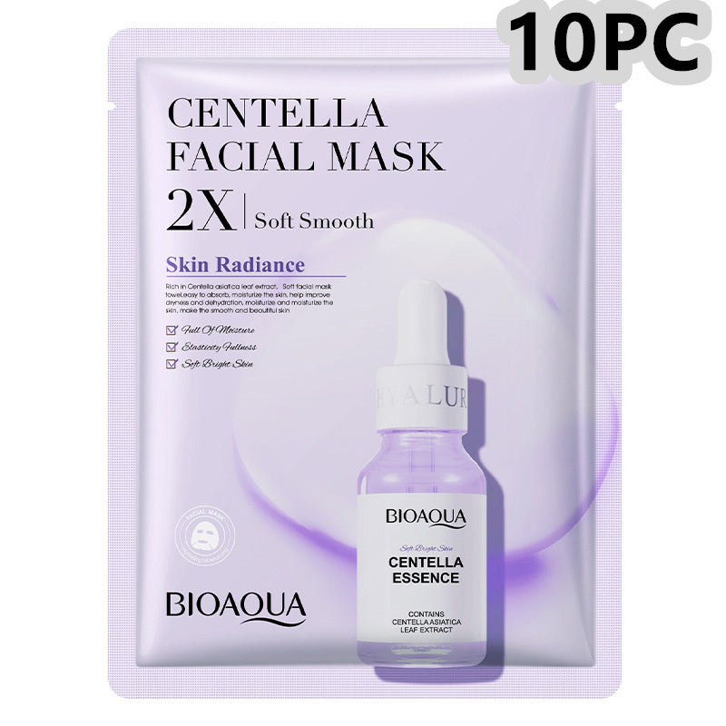 Collagen Face Mask Moisturizing Firming Face Sheet Mask Centella 30g 10PC