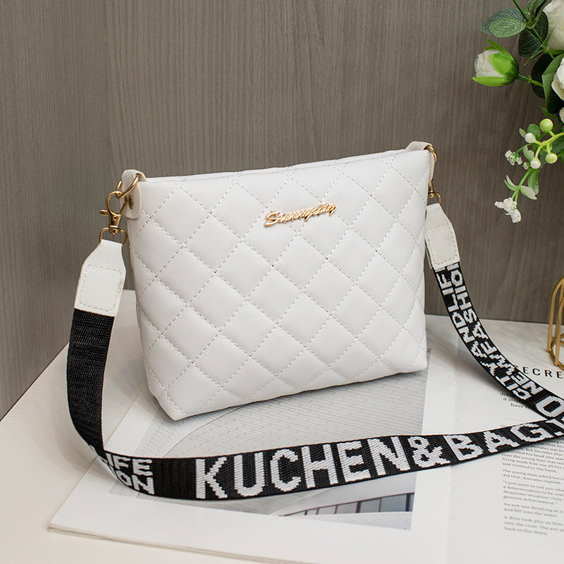 Small Messenger Bag For Women Crossbody Purse White
