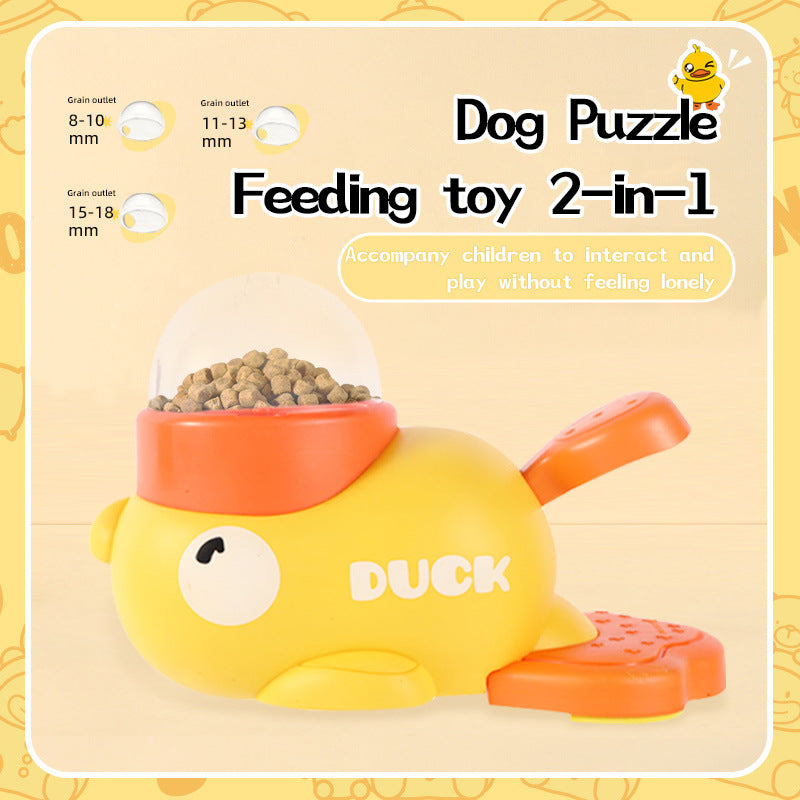 Dog And Cat Puzzle Feeder Interactive Pet Food Pets Automatic Feeder Toys