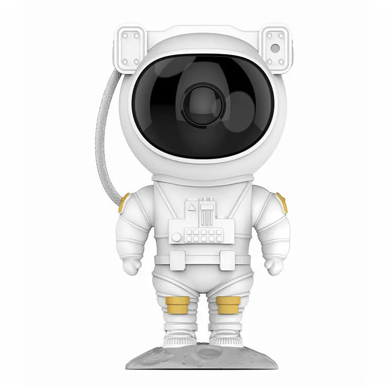 Creative Astronaut Galaxy Starry Sky Projector Nightlight Bedroom Table Lamp White