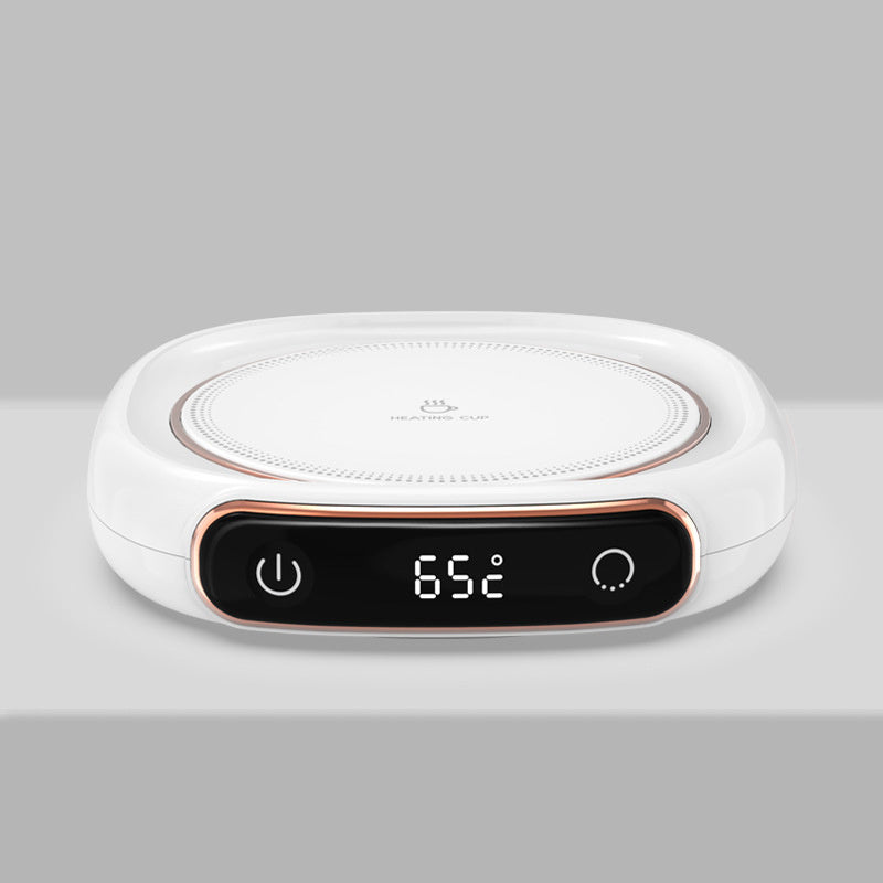 Milk Heating Insulation Base Desktop Digital Display Warming Pad M316 White