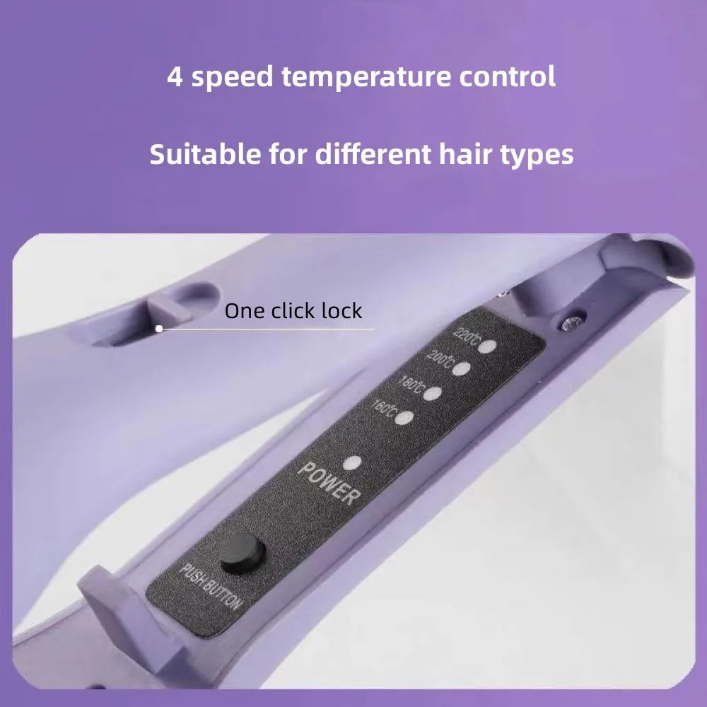 Hair Curling Iron Temperature Adjustable Fast Heating For All Hair Style